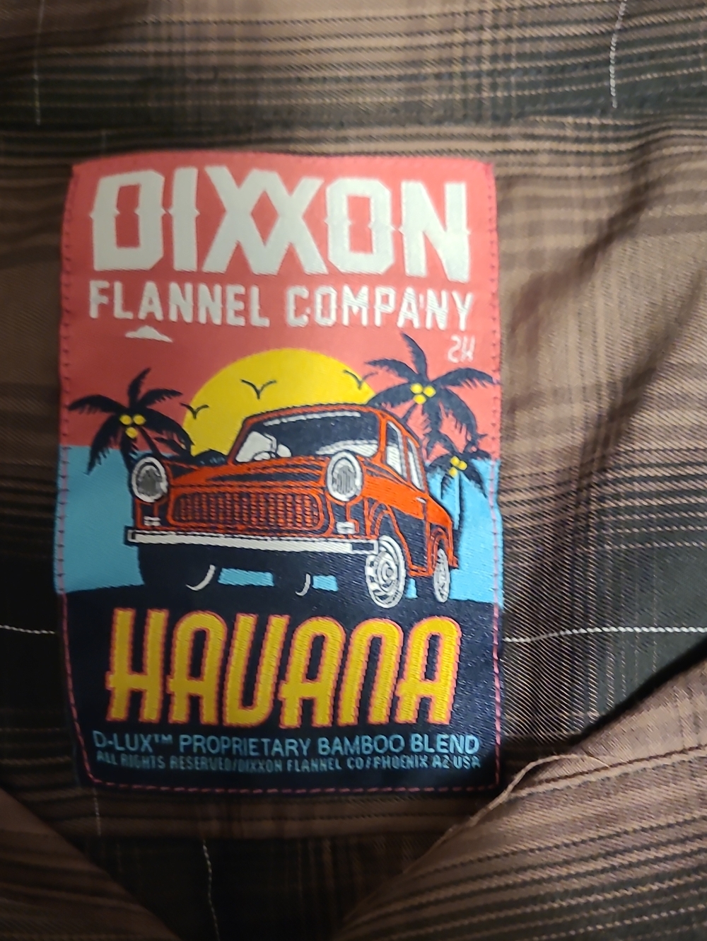 Dixxon Flannel Company Havana shirt featuring a proprietary bamboo blend - Picture 6 of 11